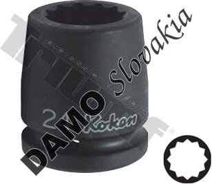 hlavica kovaná 3/4" profil 12-hran 32mm