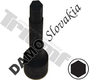 inbus 3/8", dĺžka 100mm nadstavec v 1/2" hlavici