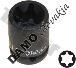 Hlavica 1/2" E-profil E18 kovaná