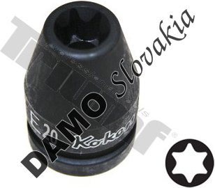 Hlavica 1/2" E-profil E20 kovaná
