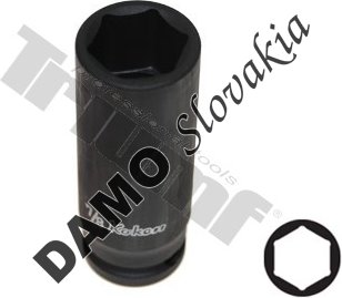hlavica kovaná  1/2" profil 6-hran 7/8", dlhá