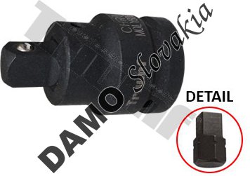 Prevodník vnút.(F) 3/4"-1/2" vonk.(M), kované CrMo