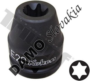 Hlavica kovaná 3/4" vstup E20x50mm, stredne dlhá