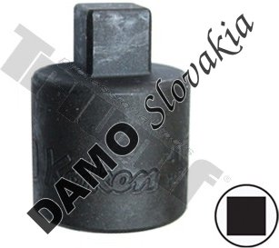 1/2" nadstavec, 4 hran 10 mm