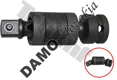 guľový kardan 1/2" dvojitý kovaný, dĺžka 90mm