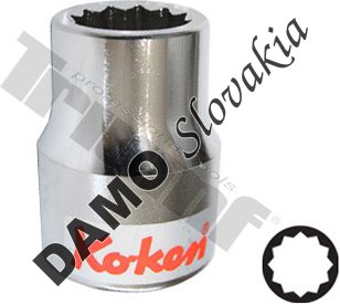 hlavica 1" profil 12-hran 24mm, dĺžka 60mm