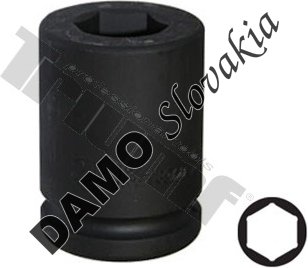 hlavica kovaná 3/4" na 22mm bity