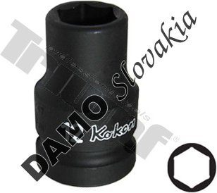 hlavica kovaná 1/2" 6-hr. 12mm, krátka