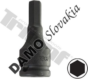 hlavica kovaná 3/8" inbus 8mm, dĺžka 52mm