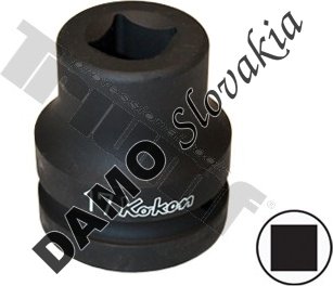 hlavica kovaná 1" profil 4-hr. 17mm, dľžka 60mm