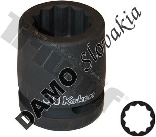 hlavica kovaná 1", 12 hran , 30 mm
