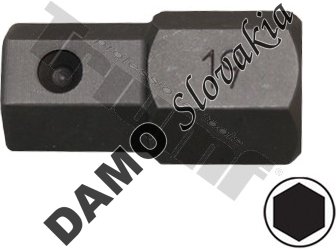Bit inbus, driek 16 mm, dĺžka 40mm 19 mm