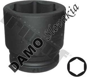 hlavica kovaná 1-1/2" profil 6-hran 65 mm, dĺžka 95 mm