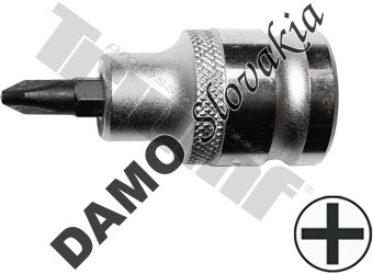 Nadstavec krížový  v 1/2" hlavici, S2 PH2 x 55 mm