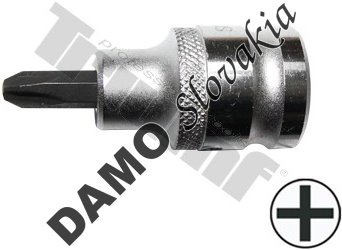 Nadstavec krížový  v 1/2" hlavici, S2 PH3 x 55 mm