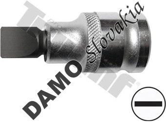 Nadstavec plochý  v 1/2" hlavici, S2 SL12 x 55 mm