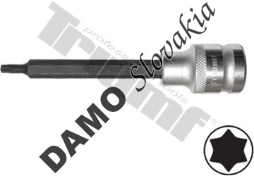 Nadstavec torx T20x140mm, nevŕtaný, v 1/2" hlavici, S2
