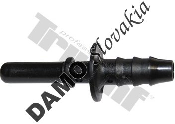 PVC spojka priama - MP1 - 2 samce - Ø 6.30mm -  Ø 6mm,  zo sady 39173