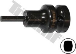 Hlavica 1/2" s elipsovitým nadstavcom šírka 5 - 7 mm, L = 50 mm
