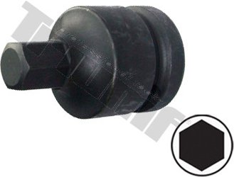 Nadstavec inbus  v 3/4" hlavici, tvrdená  CrMo oceľ zo sady #24503 14 mm