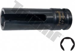 Hlavica 1/2" 6 hran špeciálna 17mm na lambda sondy a iné čidlá