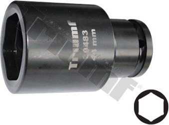 Hlavica kovaná 3/4" profil 6-hran 44mm na gulové čápy