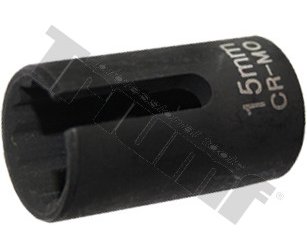 Hlavica 1/2" prerezaná pre lambda sondu 15mm, určená pre Ford