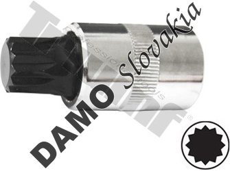Nadstavec XZN v 1/2" hlavici M17