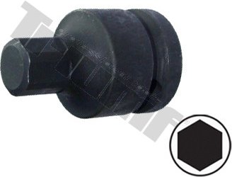 Nadstavec inbus 16 mm v 3/4" hlavici, celková dĺžka 60 mm, tvrdený CRMO materiál, doplnok k