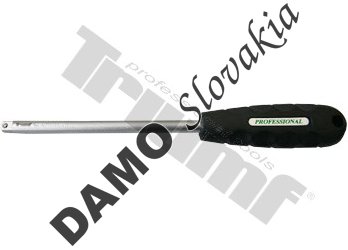 Skrutkovacia rukoväť pre 1/4" hlavice, extra dlhý driek