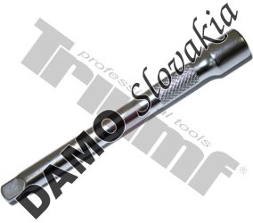Predĺženie 1/4", matný chróm 100 mm