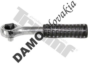 Račňa 45 – zubová, guľatá rukoväť 1/4"
