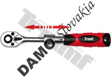 Račňa teleskopická 1/4" - L  150 - 200 mm