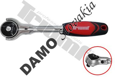 Račňa s výkyvnou hlavou 1/4"