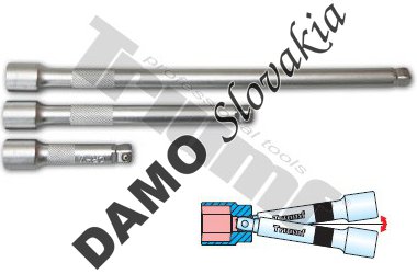 SADA VÝKYVNÝCH PREDĹŽENÍ 1/4“, 3 - DIELNA