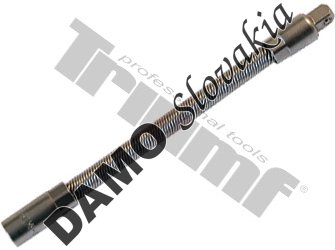 Predĺženie 1/4" flexibilné  1/4" - L 150 mm