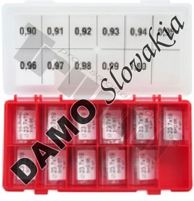 Sada regulačných podložiek Ø19X23.7,  0.90-1.0,  110 Bosch 55ks