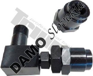 Rohový adaptér s M14h1.5 M12h1.5