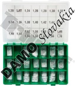 Sada podložiek DFK typ CRI,CRIN Ø3.5X5.3  1.20-1.70 Bosch rozostup 0,02 mm