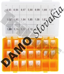 Sada podložiek DNH typ CRI, CRIN Ø2.3  0.95-1.13 Bosch rozostup 0,01 mm