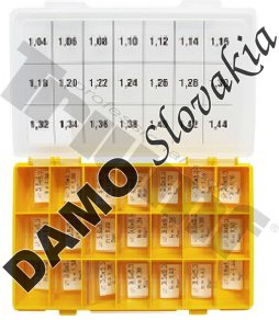 Sada podložiek DFK typ CRI, CRIN Ø3.5X5.3  1.04-1.44 Bosch rozostup 0,02 mm