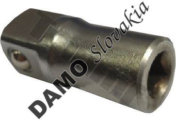 Adaptér, vnútorný štvorhran 1 / 4" a vonkajší štvorhran 1 / 2"