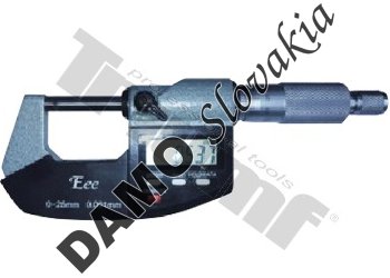 EEE digitálny mikrometer, kovový 0.001mm