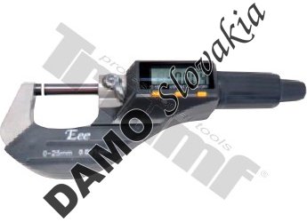 EEE digitálny mikrometer plastový 0,001 mm