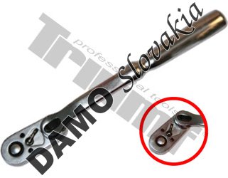 Račňa s 360° aretáciou hlavy 3/8"