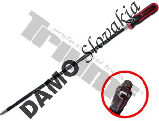 Flexibilný skrutkovač s 1/4" vonk. 4-hr., extra dlhý 500 mm