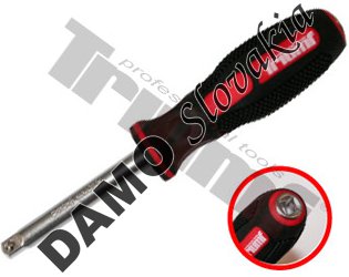 skrutkovacia rukoväť pre 1/4" hlavice
