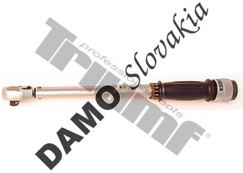 Momentový kľúč so stupnicou vygravírovanou na drieku. 1/2", 42 - 210 Nm