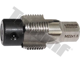 Závitník čistiaci M22 x 1,5 s vodítkom, 6-hran 13 mm