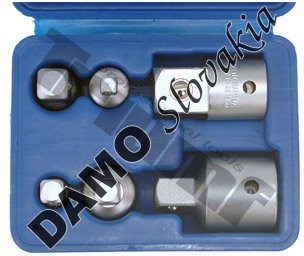 sada adaptérov 1/4"-3/4" 6 dielna, prevedenie CRV